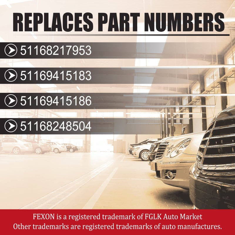 FEXON Cup Holder for BMW E46 3 Series 1998-2005 Replacement for Front Center Console Replace 51168217953 (Carbon Fiber) - Image 3